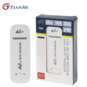 TIANJIE 3G 4G GSM UMTS Lte Usb Wifi Modem Dongle Car Router Network Adaptor With Sim Card Slot דונגל WIFI מומלץ למערכות מולטימדיה מאזדה 